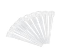 Hiraith 1000pcs 10 μl de Pipette Universelle - Conseils de Laboratoire en Plastique à Haute clarté pour un Transfert de Liquide Précis, Autoclavable et Faible Rétention, Compatible avec