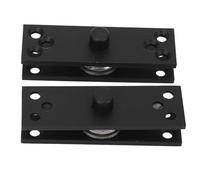 Hiraith 2 Pcs à 360 ° Caché de Portes de Porte de Porte - 220 Lb en Acier Inoxydable à Billes Lisses, Universel pour Bois/Aluminium/Portes en Verre