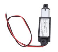 Hiraith 24V DC Electric Mini Actionneur Linéaire, Mini-actionneur Linéaire électrique, Poussée 20N de 15 Mm, Vitesse de 30 Mm/S pour Ménage/Automobile/RV/Robot, Aluminium et