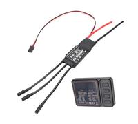 Hiraith 40A RC Brushless ESC, Contrôleur de Vitesse électrique, Entrée Lipo 3-4S avec 5V / 4A Bec, Courant de Pointe 60A, Comprend Une Carte de Programmation et des Couvertures de