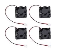 Hiraith 4pcs Ventils D'extrudeurs à Haut Débit 3010 pour Pro, Ventilateur de Refroidissement à l'extrémité Chaude à Deux Billes 30x30x15 Mm, Faible Bruit et Longue Durée de Vie