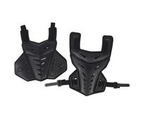 Hiraith Armure de Poitrine de Moto, Gilet de Protection avec Coque en PE, Taille Réglable pour Hommes, Femmes, Coton Absorbant Les Chocs, équipement de Moto Léger et Respirant pour