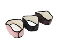 Hiraith Bandeau Polaire D'hiver, Chauffe-oreilles, Doux et Extensible, pour Dormir, Cyclisme, Réduction du Bruit, Rose