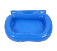 Hiraith Bassin de Bain à Pied de Piscine Gonflable, Bas de Grande capacité Anti-glissement, Baignoire de Trempage à Pied de la Piscine Portable pour Piscine, Composée de Matériaux PVC à