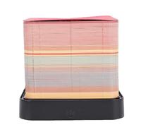 Hiraith Bloc-notes D'art de Sculpture sur Papier avec Lumière de Calendrier 2026, Thème de Créatif, Lignes Lisses, Pièce de Bureau Décorative, Essentiel pour le Bureau/la Maison