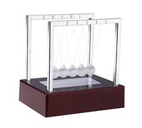 Hiraith Boules D'équilibre à LED, Jouet Scientifique, Boules de Verre à Couleur Changeante, Décorations de Bureau, Jouet avec Base Lumineuse, Décoration de Bureau pour Enfants, pour la