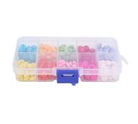 Hiraith Boutons de Couture en Résine, Ensemble coloré Lavable de 9 Mm | Matériau durable, facile à utiliser, pour l\'artisanat, imperméable, convient à la maison