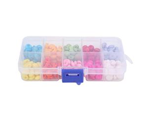 Hiraith Boutons de Couture en Résine, Ensemble coloré Lavable de 9 Mm | Matériau durable, facile à utiliser, pour l\'artisanat, imperméable, convient à la maison