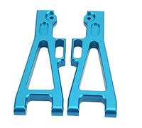 Hiraith Bras de Suspension RC en Aluminium de Haute qualité pour Un Fonctionnement Fluide, Bras Oscillant Inférieur Avant et Arrière du Camion JLB 1/10 (Bleu)