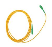 Hiraith Câble de Raccordement à Fibre, Prise en Céramique Monomode | Haute résistance, bonne stabilité en température, faible perte d\'insertion, adapté au réseau local, transmission stable