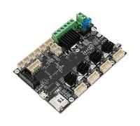 Hiraith Carte Silencieuse pour Imprimante 3D, Carte Mère Silencieuse Chargeur de Démarrage préinstallé Entrée 24V Sortie 12V Firmware V0.0.6 pour l'
