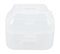 Hiraith Cas de Rangement en Embout Buccal, Boîte de Protection Universelle pour Le Régulateur et Les Embouchures de Tuba | Cois de Voyage en Plastique Robustes et Légères, Conception