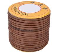 Hiraith Ceinture en Cuir, Surface de Grain Fine, Haute Résistance, Ensemble de 20 M pour la Machine à Coudre, Feiren, Abeille,Hide, 6 Mm 8 Mm 9 Mm de Largeur (6 mm)