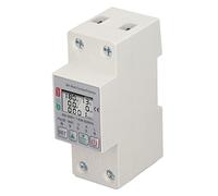 Hiraith Commutateur de Compteur D'énergie Intelligent WiFi, Télécommande de Téléphone Portable, Affichage en Temps Réel pour Disjoncteur D'énergie, Protecteur Multifonction avec