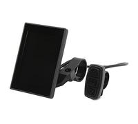 Hiraith Compteur D'affichage LCD pour Vélo électrique, Visualisation Intelligente des Données pour Accessoire de Vélo électrique, Matériau ABS SM 5 Ans pour Les Amateurs D'équitation