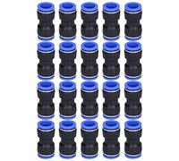 Hiraith Connecteur Pneumatique Droit 16 Mm, Installation Facile | Conception flexible, acier inoxydable durable, pour tubes à air en PU, largement utilisé en mécanique et dans les hôpitaux.