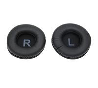 Hiraith Coussinets d'oreille Housse de Coussin d'oreille Coussin de Remplacement Couvre-Oreillettes 80 Mm Casque Rond Accessoires de Casque Amélioration des Basses Épong