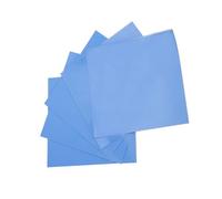 Hiraith Coussinets Thermiques Autocollants pour Dissipateur Thermique Gpu 10 × 10 × 1 5 Pièces Coussin de conductivité Thermique en Silicone Feuille de Conduction Thermique CPU Gpu