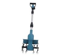 Hiraith Cultivateur de Barre sans Fil avec Affichage Numérique, Pliable, adapté à la Batterie BL1815 BL1820 18-21V, électrique Tull pour Labourer, Désherber, ABS, Acier de Manganèse