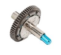 Hiraith Embrayage RC Précis, Engrenage Droit, Embrayage à Pantoufle en Acier de Haute qualité pour Mise à Niveau 1/10, Engrenage en Alliage D'aluminium Applicable aux Véhicules Télécommandés (Bleu)