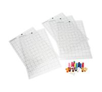 Hiraith Ensemble d'adaptateurs de Stylo pour Tapis de Découpe, 5 Pièces, | Compatible avec Cricut Explore, Compatible avec Cameo, Idéal pour divers matériaux comme le papier cartonné, Parfait pour