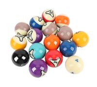 Hiraith Ensemble de Balles de Billard, Résine à épreuves à Haute épreuve, Couleurs Vives, Divertissement Familial Professionnel, Boîte d'emballage Exquise avec Diamètre Standard pour la