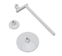 Hiraith Ensemble de Bouchons de Broches de la Machine à Coudre 3 Pcs, Pièces de Machine à Coudre en Plastique Léger, Kit de Remplacement Complet avec Bobine/Couvercle/Broche D'arbre