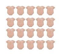 Hiraith Ensemble de Cartes de Conseils de Douche de bébé 20pcs, Cartes de Prédiction de Papier Kraft Premium pour Les Douches pour Bébés et Les Fêtes de Révélation de Genre, Papier Non