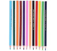 Hiraith Ensemble de Crayons de Couleur, 12 Outils d'art Solubles dans | Couleurs vives, recharges épaisses et brillantes, idéales pour les illustrations détaillées, idéales pour les débutants ou