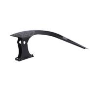 Hiraith Ensemble de Protège-Boue à Cyclisme Rapide PC/Nylon Premium PC, Aérodynamiques Fenders Avant pour Les Vélos de Route 700C, Réglables avec des Extensions Interchangeables