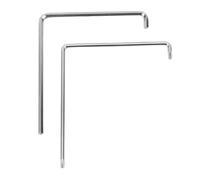 Hiraith Ensemble D'outils de Réglage de la Fenêtre de 2 Packs Professionnels, clé à Double Tête de 4 Mm / Tx15 | 59crv4 Construction en Acier pour Maco/Roto/Schüco, Rénovation