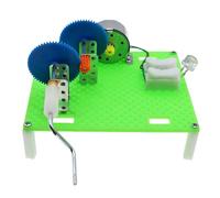 Hiraith Expérience de Physique de Bricolage avec Générateur à Manivelle | Plastique ABS, adapté aux enfants âgés de 7 à 14 ans, encourage l\'assemblage du cerveau, améliore la patience