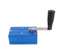 Hiraith Générateur Portatif à Manivelle, Source D'alimentation Rechargeable, Boîtier en Alliage D'aluminium, Chargeur de Téléphone D'urgence avec Lumière COB, pour le Travail sur le