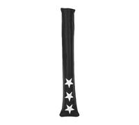 Hiraith Housse de Protection pour Bâton D'alignement, Doublure en Peluche PU Imperméable, étui de Protection pour Broderie D'étoiles pour L'entraînement en Plein Air (Noire)