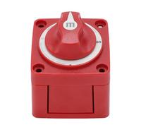 Hiraith Interrupteur de Déconnexion de Batterie 300A, Ignifuge, Interrupteur Principal de Coupure de Courant pour Voiture, Bateau, Remorque de Voyage, Matériau en Nylon ABS