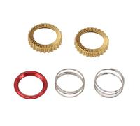 Hiraith Kit à Cliquet de Moyeu de Vélo 60T pour Moyeu DT, Cliquet en Alliage en Métal/en Aluminium avec des Ressorts et Graisse de Maintenance, Kit de Réparation du Système de Cliquet