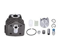 Hiraith Kit Culasse 45mm pour Husqvarna 254, 154XP | Alliage d\'aluminium à haute teneur en silicium, Forte conductivité thermique, Résistant à l\'usure, Résistant à la