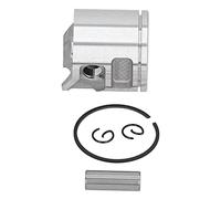 Hiraith Kit Piston pour HUSQVARNA 545, 550XP 43mm | Alliage d\'aluminium à haute teneur en silicium, Léger, Résistance à l\'usure améliorée, Forte diffusion thermique