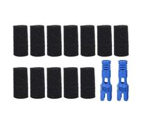 Hiraith Lot de 12 Brosses de Rechange pour Nettoyeur de Piscine - Compatible avec 3900/180/280/360/380/480 - Kit de Brosses de Nettoyage pour Tuyau de Balayage avec 2 Pièces de Rechange