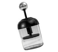 Hiraith Machine à Mousse Nettoyante pour le Visage, Outil de Nettoyage en Profondeur Portable pour les Soins de la Peau, en Plastique pour les Voyageurs (Noir)