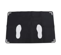 Hiraith Mat à Frappe de Baseball avec des Orteils Face à Un Caoutchouc amélioré Compétences de Baseball de Baseball Stance Stance Practice Training Mat pour Le Tangage Swing