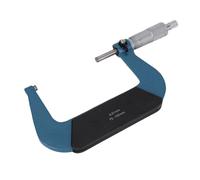 Hiraith Micromètre Extérieur Professionnel Ensemble 75-100 Mm, Micromètre Machiniste de Haute Précision 0,01 Mm, Outil de Mesure en Carbure de Tungstène pour la Longueur/Diamètre /