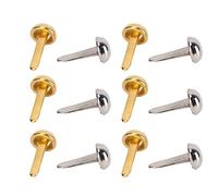 Hiraith Mini Attaches Parisiennes Durables en Fer, pour Bricolage, Artisanat, Scrapbooking, Clous Faits à la Main pour Enfants, 40 Pièces