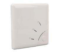 Hiraith Minuterie de Compte à Rebours, Interrupteur Mural Automatique à économie D'énergie pour Ventilateur et Lumière 15 30 60min 100-265V