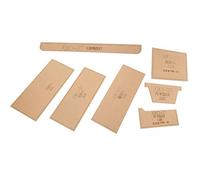 Hiraith Modèle de Portefeuille en Acrylique à Haute Transparence | Matériau acrylique durable, rapport physique 1:1, facile à ranger, adapté à une utilisation à long terme, comprend un film