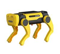 Hiraith Modèle de Robot Chien Intelligent électrique Solaire à Quatre | Robot Mécanique Chien Jouet Solaire électrique Jouet de Construction Bricolage Kit D'assemblage avec Batterie Solaire pour