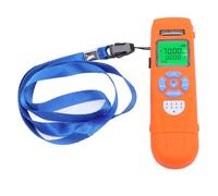 Hiraith Montage D'alimentation Optique Professionnel -70 à + 10 Dbm, 850-1650 Nm avec 10 Longueurs D'onde, Testeur à Fibre Optique Rechargeable USB C avec Test RJ45 et Stockage de