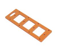 Hiraith Ouvre-trou de Boîte à Douilles, Conception 70 Mm X 60 Mm | Plastique technique épaissi, découpe précise des trous, stabilité et durabilité améliorées