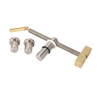 Hiraith Pince à Chien pour Banc de Travail du Bois, Métal Solide, Fixation Rapide, Portable pour le Serrage de la Tôle, Cuivre, Acier à Haute Teneur en Carbone, Outils de Travail du Bois en Acier