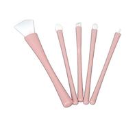 Hiraith Pinceaux de Maquillage en Silicone Rose Uniformément Doux, S'appliquent Efficacement pour le Masque Facial, Brillant à Lèvres, Ombre à Paupières, Facile à Nettoyer, Idéal pour les voyages.